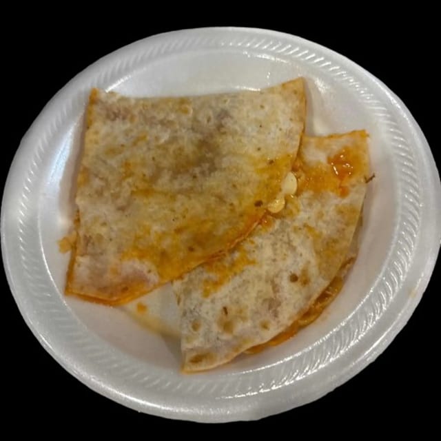 Flour Tortilla Quesadillas.
