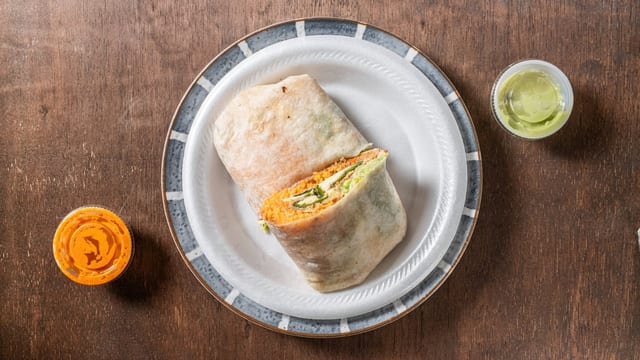 Veggie Oasis Burrito.