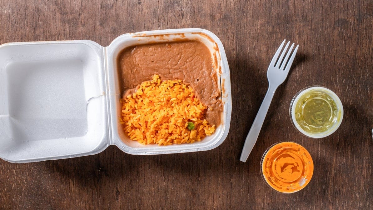 Rice & Beans.