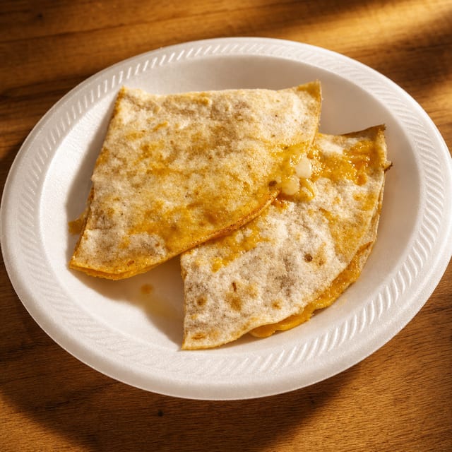 Flour Tortilla Quesadillas.
