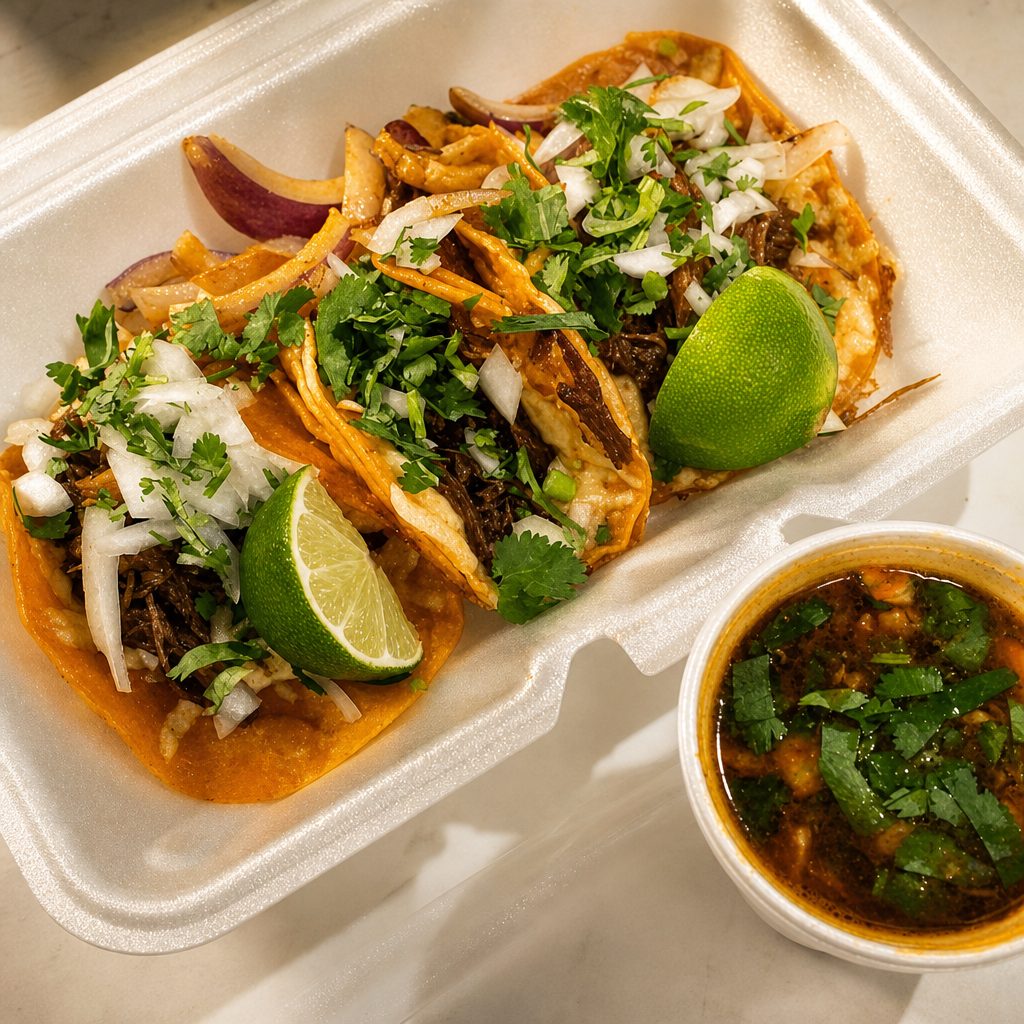 Birria Tacos.
